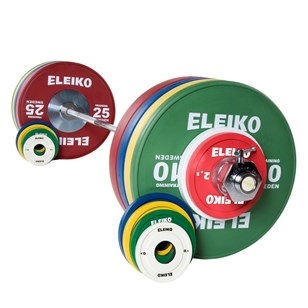 Eleiko IWF Weightlifting Training Set - 185 kg,women, RC Eleiko IWF Weightlifting Training Set - 185 kg,women, RC