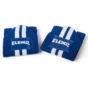 Eleiko Wrist Wraps - Blue/white - cotton Eleiko Wrist Wraps - Blue/white - cotton