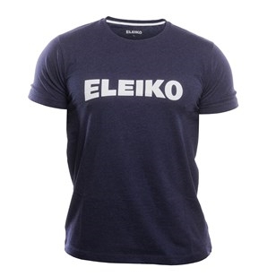 ELEIKO Mens Cotton T-shirt , Navy blue