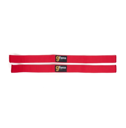 Straight-straps, lifting straps, Red Series by gForce
