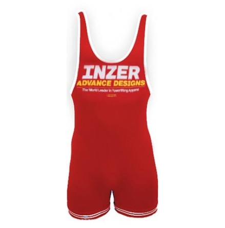 Inzer Lifting Singlet- Red