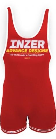 Inzer Lifting Singlet- Red Inzer Lifting Singlet- Red
