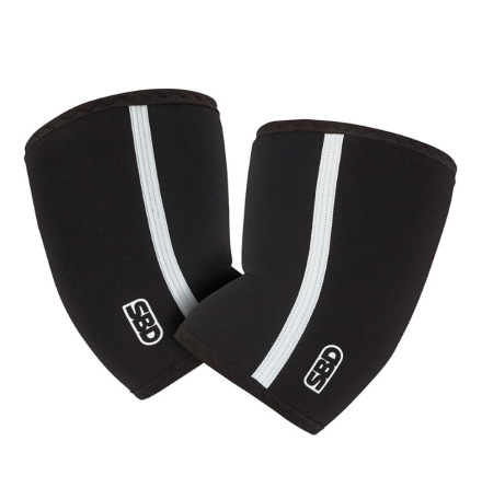 SBD Elbow Sleeves, Black/White, 