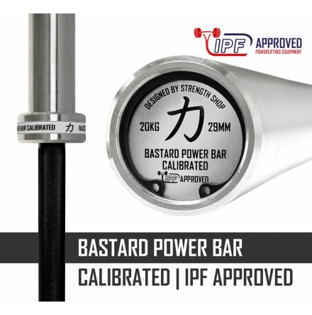 Strengthshop Bastard Power Bar, 20 kg, IPF