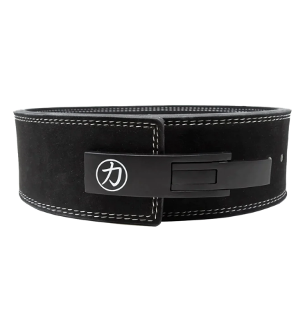 BLACK LEVER BELT, 10MM - IPF APPROVED