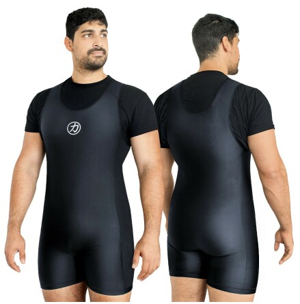 Strengthshop Singlet,  Men, Black, IPF