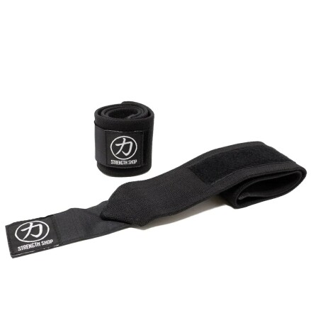 Strengthshop Wrist Wraps, Medium, 60cm, Black, IPF