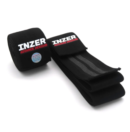 INZER Gripper Knee Wraps, STRONG