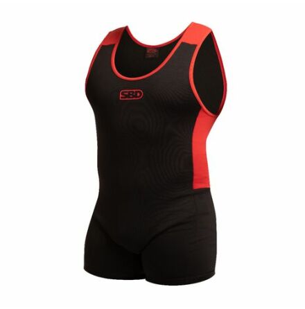 SBD Singlet Mens, Black/Red