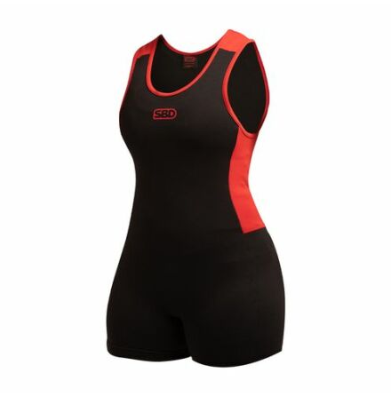 SBD Singlet Womens, Black/Red 