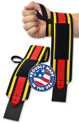TITAN Signature Gold wristwraps