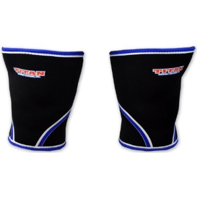 TITAN knee support 7mm - OBS ! Svarta med röd bård TITAN knee support 7mm - OBS ! Svarta med röd bård